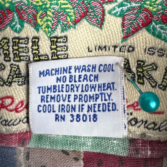 Vintage Reyn Spooner Mele Kalikimaka Pullover Camp Shirt Limited Issue XXL - Picture 9 of 10